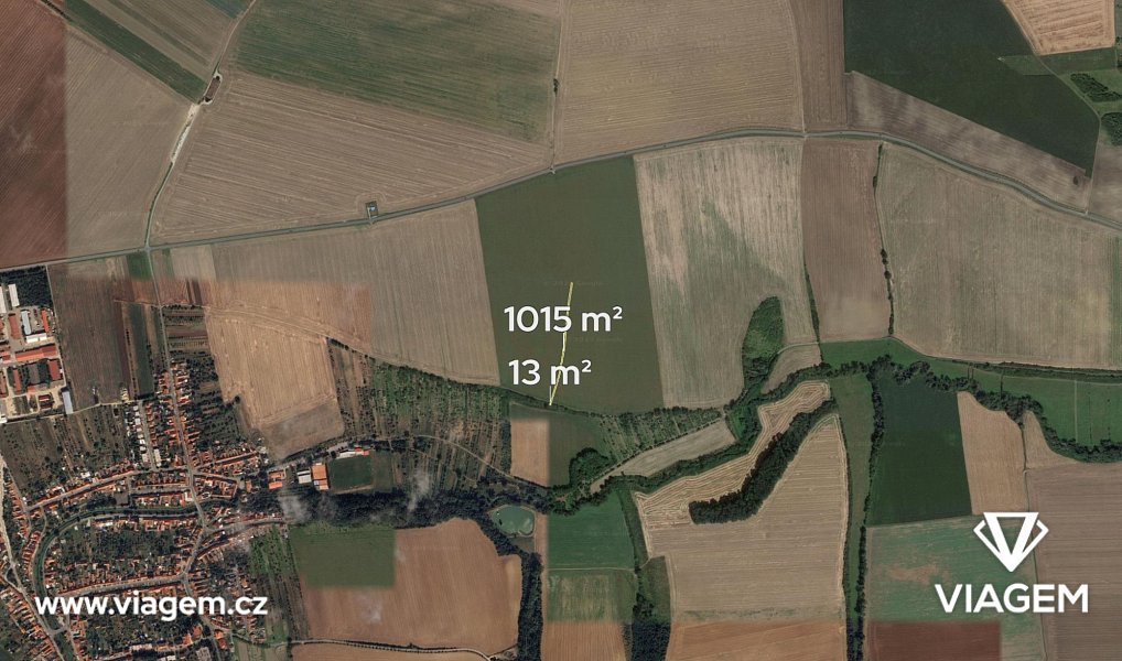 Prodej pole 257 m², Ostrožská Nová Ves – náhled fotky 3