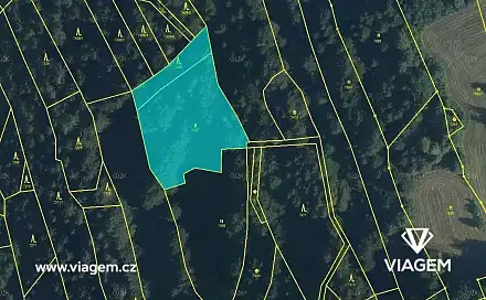 Prodej lesa 879 m², Nový Hrozenkov, okres Vsetín
