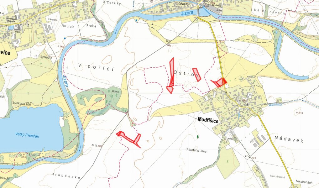 Prodej louky 8 492 m², Modřišice – náhled fotky 3