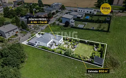 Prodej domu 187 m² s pozemkem 950 m²