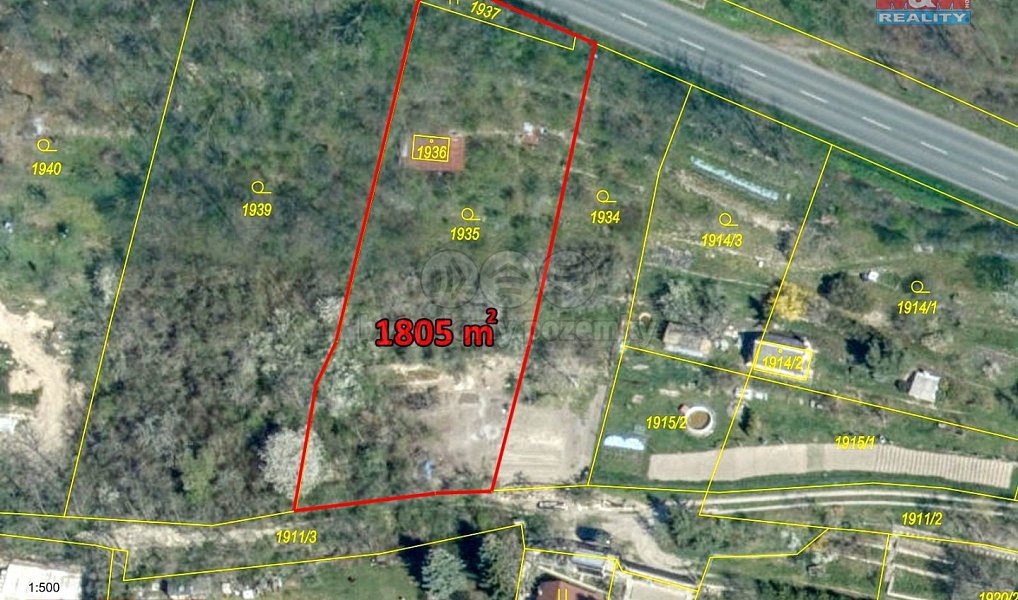 Prodej zahrady 1 805 m², Štětí – náhled fotky 9