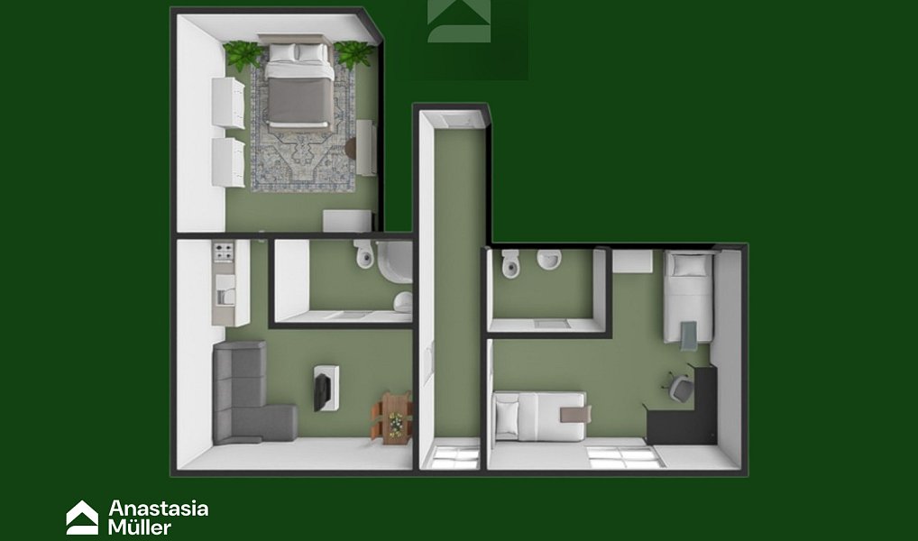 Pronájem bytu 3+kk 68 m², Plzeň – náhled fotky 2