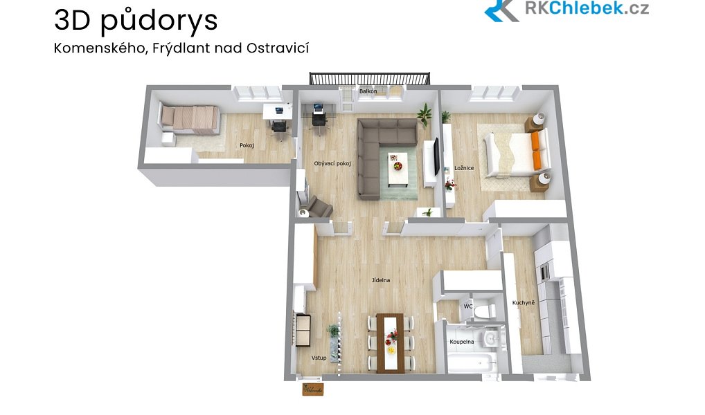 Prodej bytu 4+1 107 m², Frýdlant nad Ostravicí – náhled fotky 6