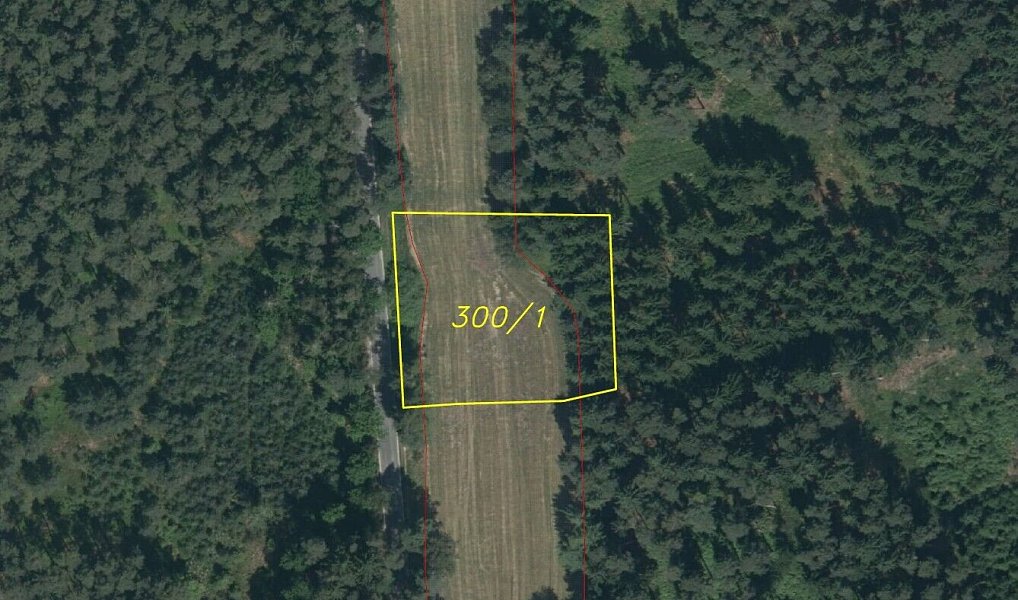 Prodej pozemku 2 495 m², Chlum u Třeboně – fotka 1 z 3