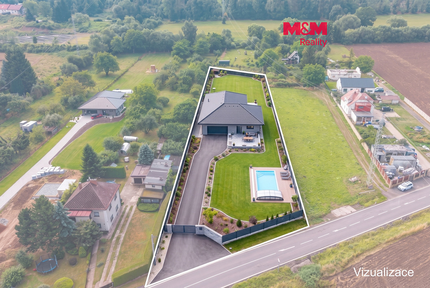 Prodej stavebního pozemku 4 081 m²