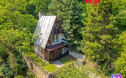 Prodej chaty/chalupy 48 m² s pozemkem 1 286 m², Malé Žernoseky, okres Litoměřice