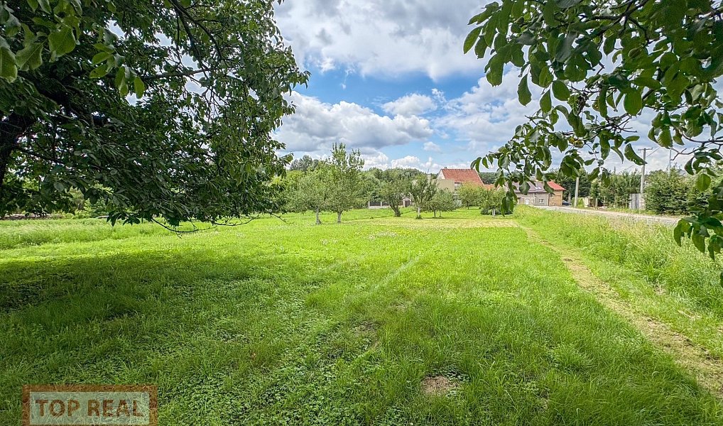 Prodej stavebního pozemku 1 439 m², Lutopecny – náhled fotky 2