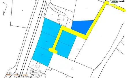 Prodej stavebního pozemku 7 194 m², Cheb - Jindřichov