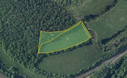 Prodej louky 9 549 m², Bystřany - Světice, okres Teplice