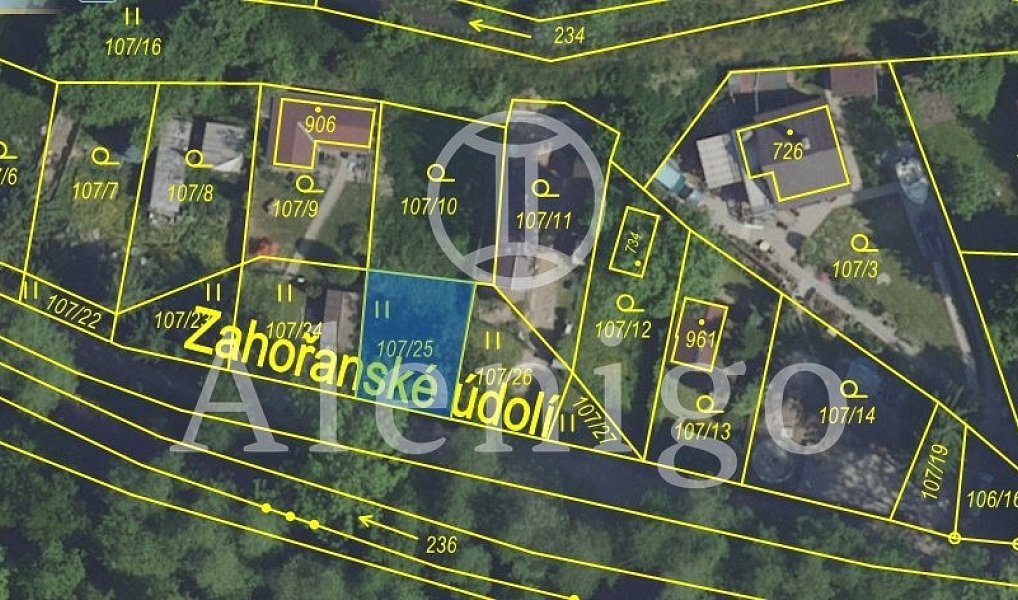 Prodej zahrady 342 m², Březová-Oleško – náhled fotky 6