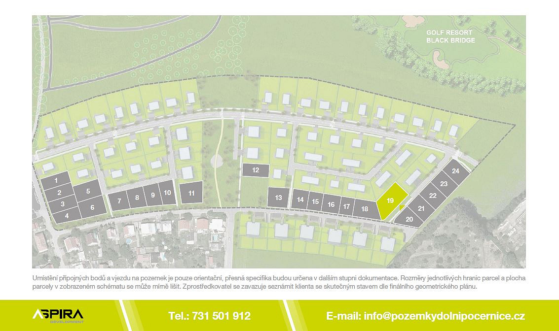 Prodej stavebního pozemku 769 m²