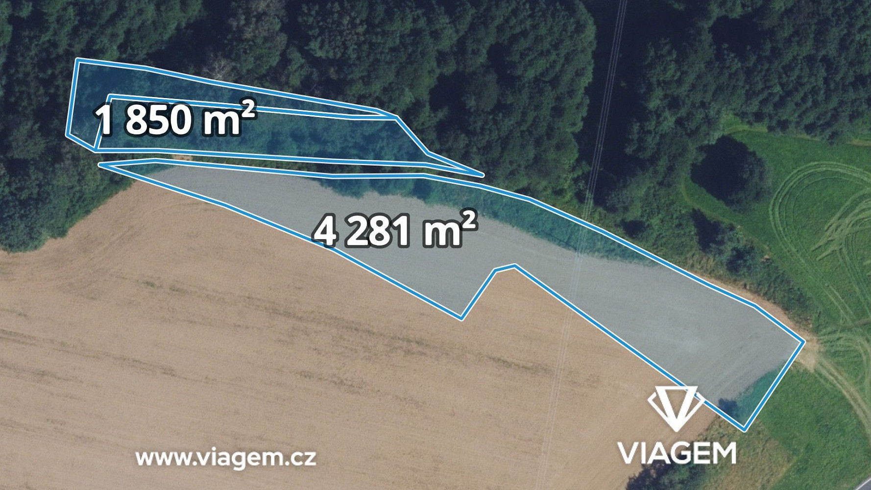 Prodej pole 6 131 m²