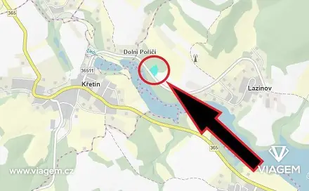 Prodej zahrady 2 068 m², Lazinov, okres Blansko