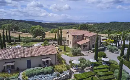 Prodej vily 390 m² s pozemkem 15 000 m², Magliano in Toscana, Toskánsko, Itálie