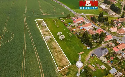 Prodej stavebního pozemku 2 364 m², Kořenice, okres Kolín