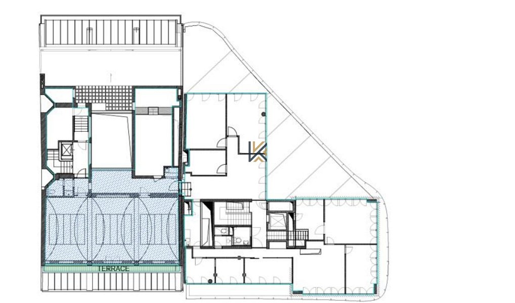 Pronájem kanceláře 133 m², Praha – náhled fotky 3