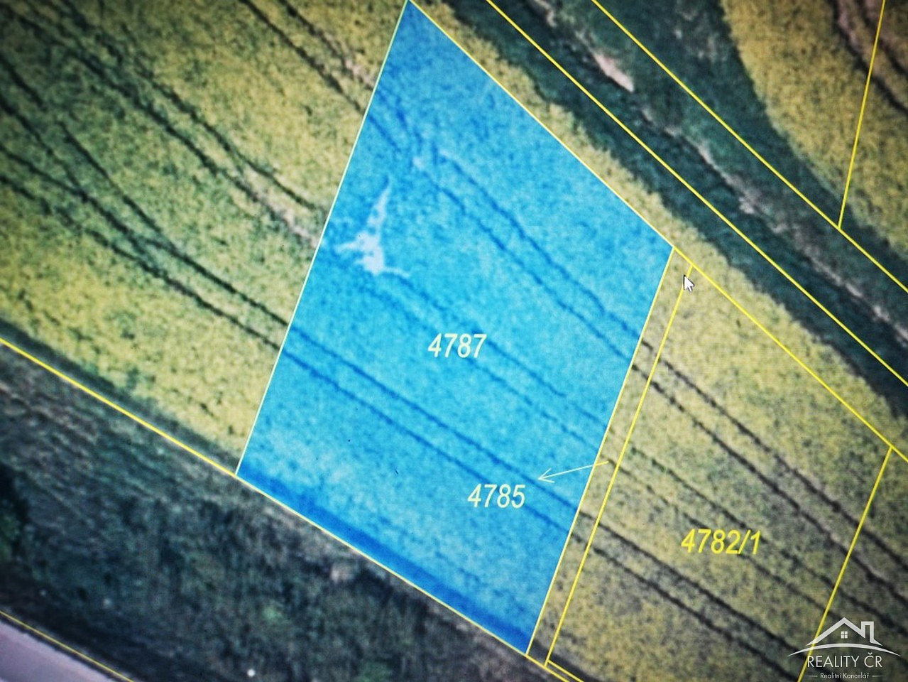 Prodej pole 787 m² – fotografie 2
