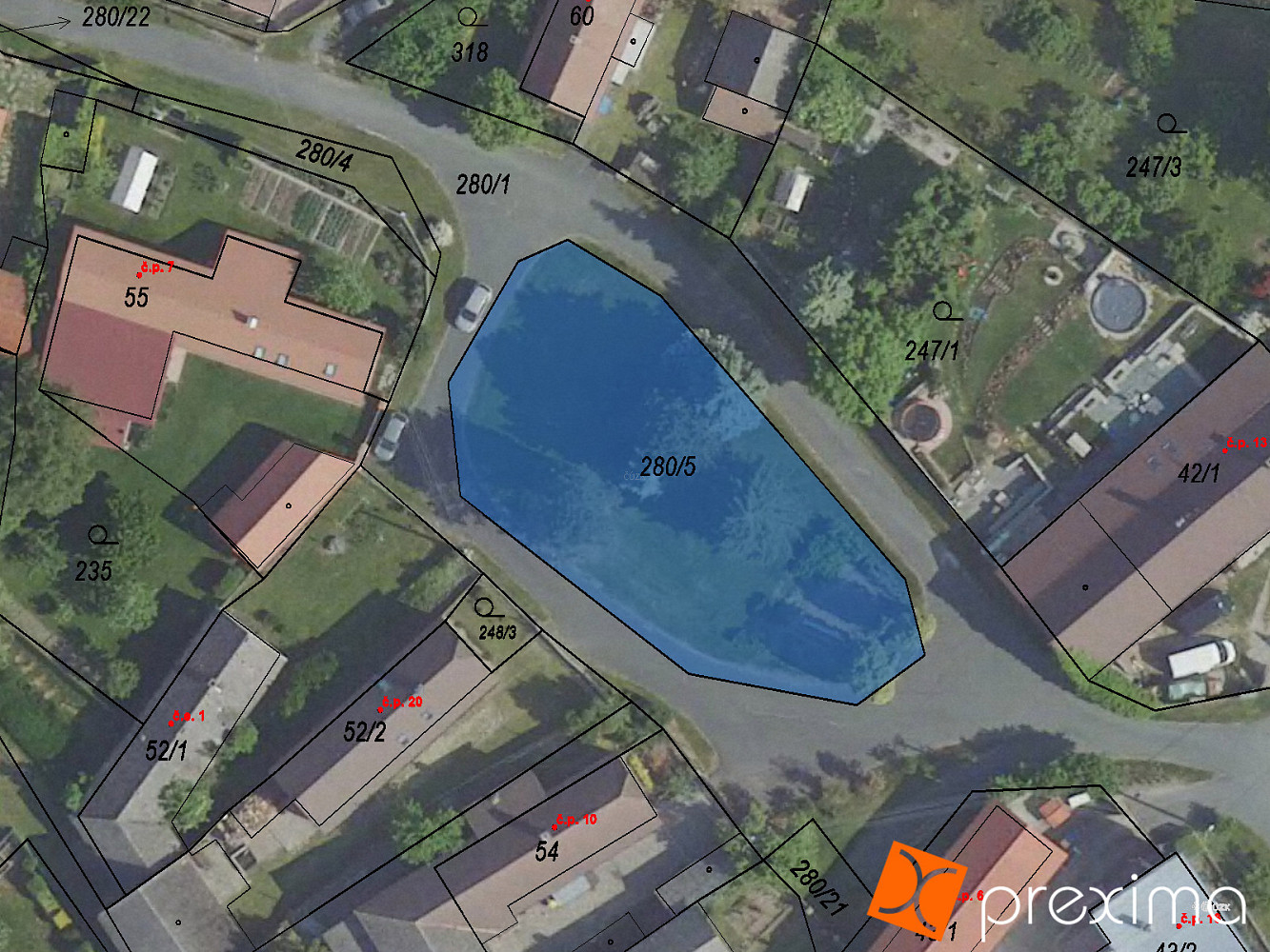 Prodej pozemku 326 m²