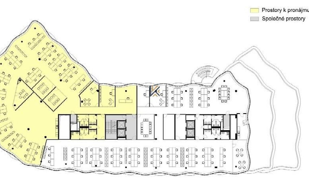 Pronájem kanceláře 708 m², Praha – náhled fotky 7