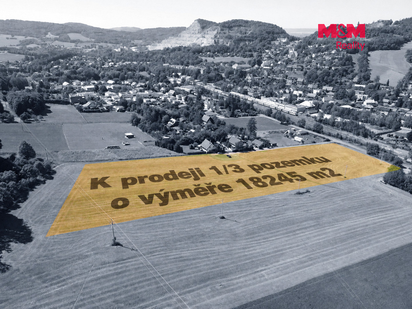 Prodej stavebního pozemku 18 245 m² – fotografie 3