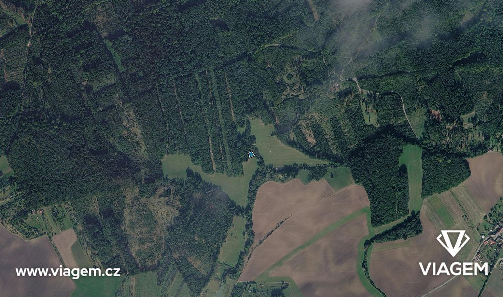 Prodej pole 585 m², Roštění – náhled fotky 3