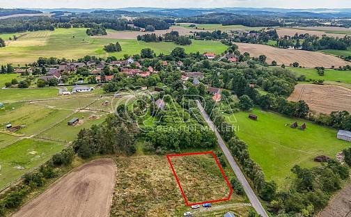 Prodej stavebního pozemku 1 760 m², Vrchotovy Janovice, okres Benešov