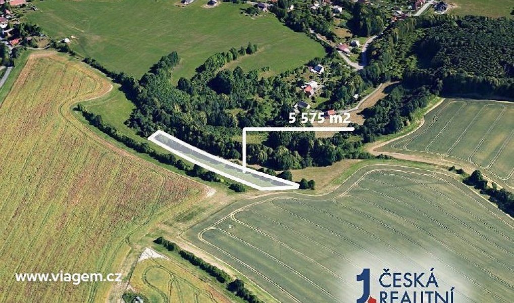 Prodej pole 1 393 m², Poličná – náhled fotky 2