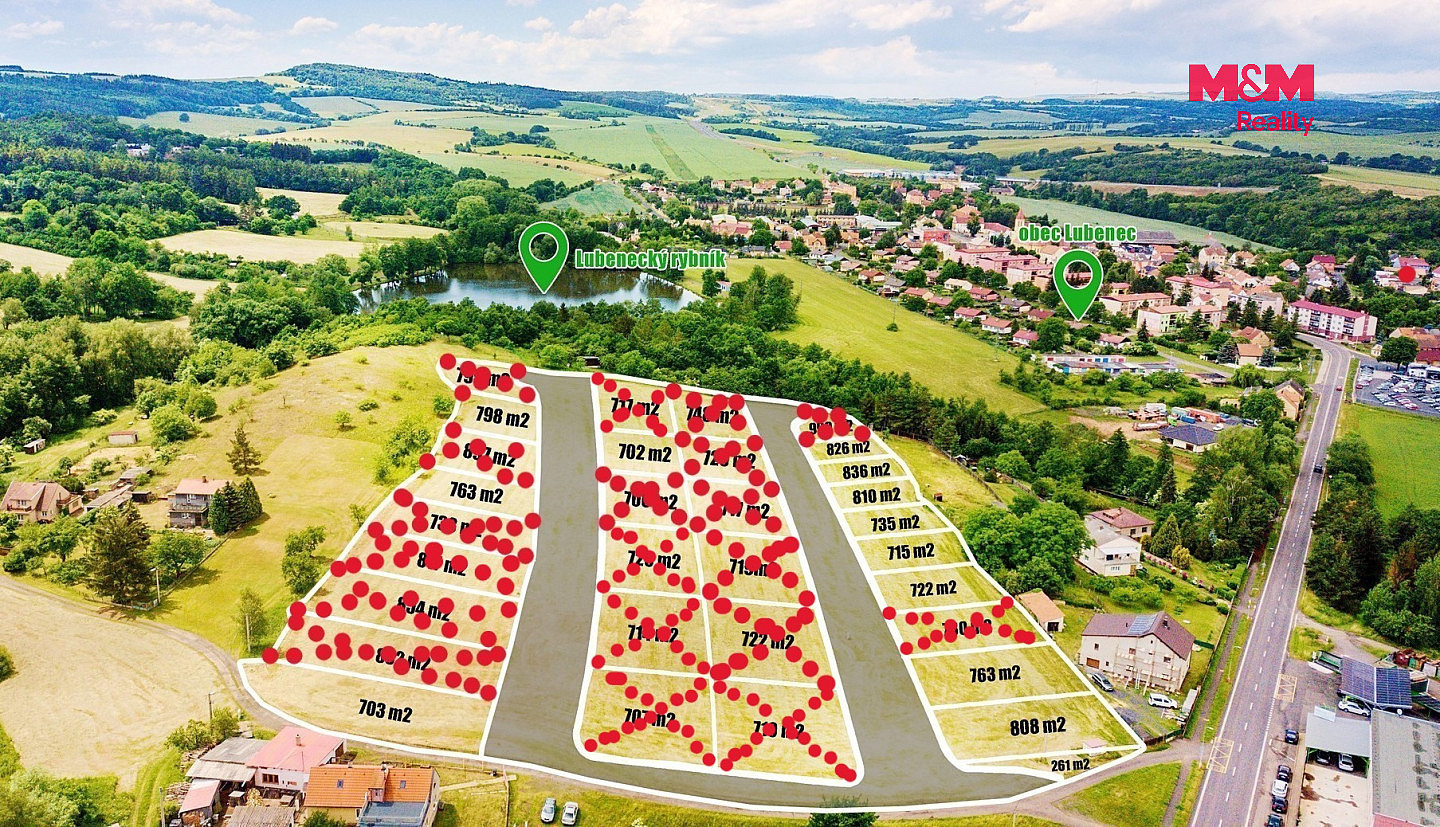Prodej stavebního pozemku 1 172 m² – fotografie 3