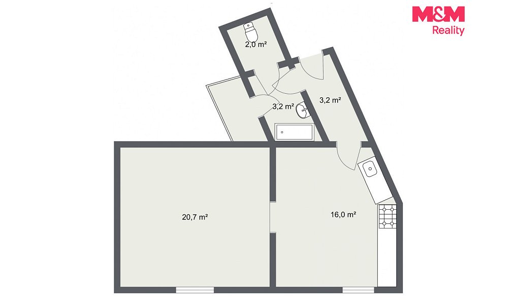 Prodej bytu 2+kk 45 m², Karlovy Vary – náhled fotky 12