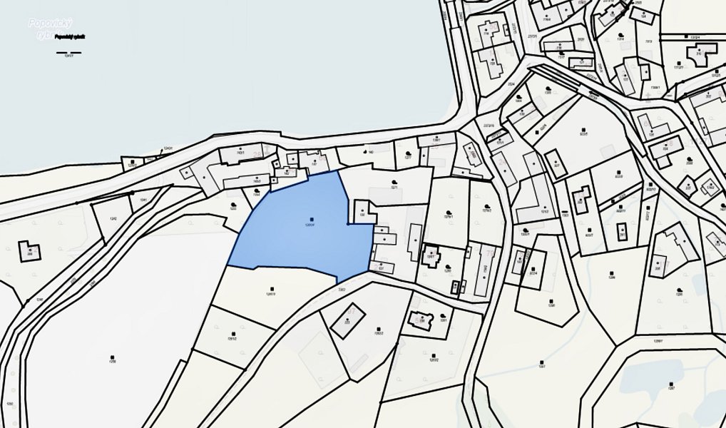 Prodej stavebního pozemku 4 194 m², Popovice – náhled fotky 3