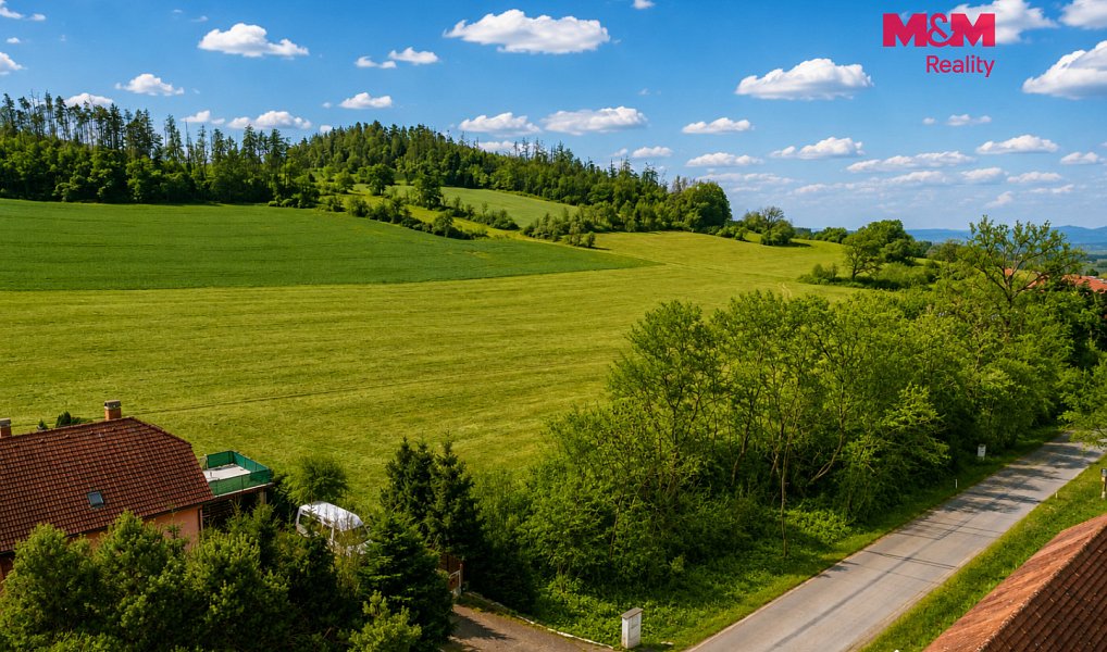 Prodej stavebního pozemku 1 233 m², Krásná Hora nad Vltavou – náhled fotky 8