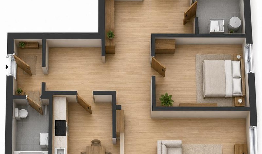 Prodej bytu 4+1 112 m², Meziměstí – náhled fotky 2