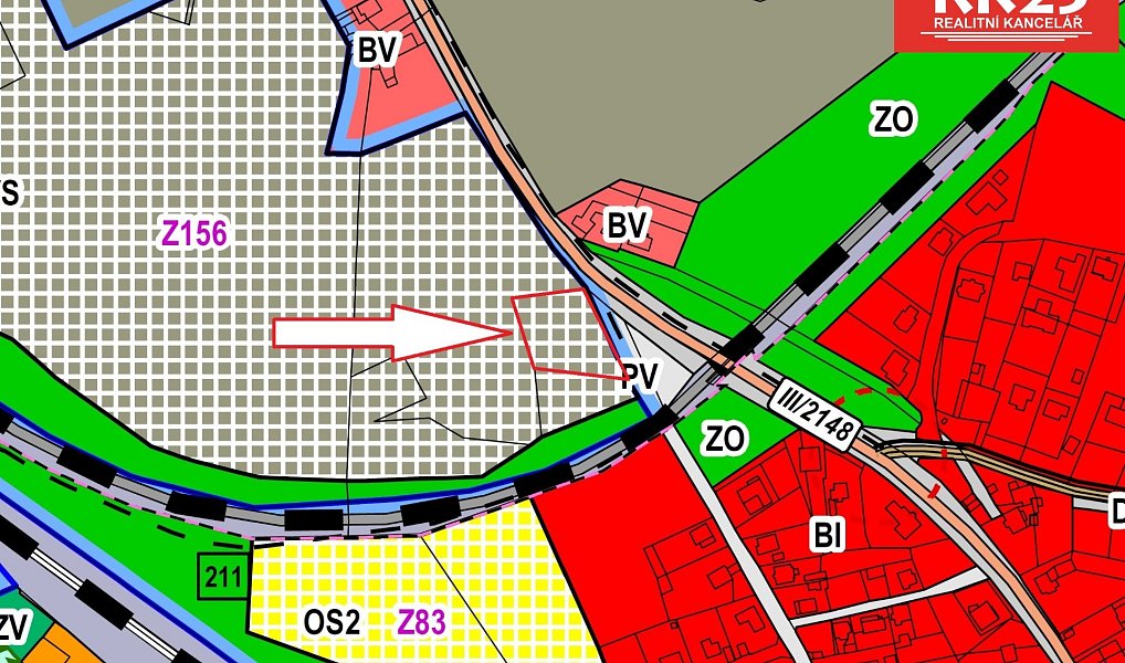 Prodej komerčního pozemku 2 385 m², Cheb – náhled fotky 2