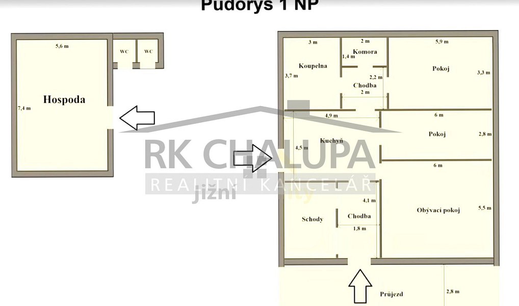 Prodej ubytovacího objektu 900 m², Stráž nad Nežárkou – náhled fotky 33