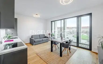 Pronájem bytu 1+kk 33 m², Vítězné náměstí, Praha 6 - Bubeneč