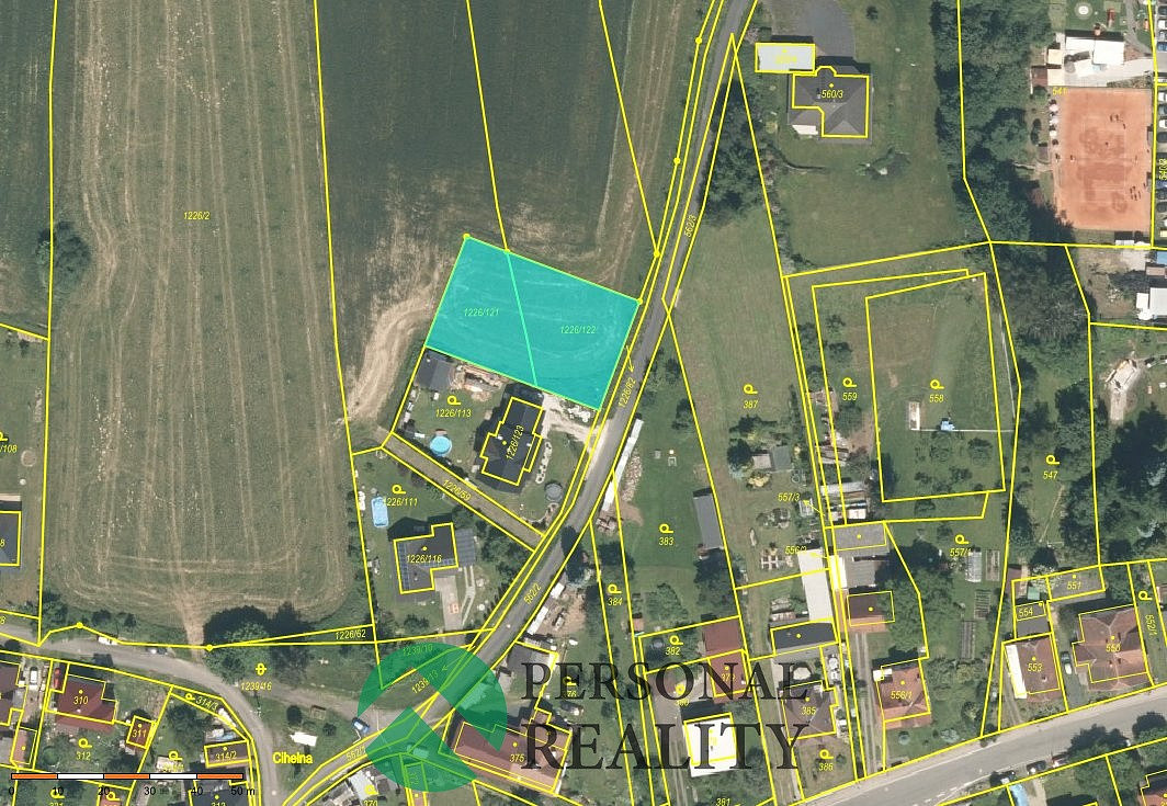 Prodej stavebního pozemku 1 001 m² – fotografie 2