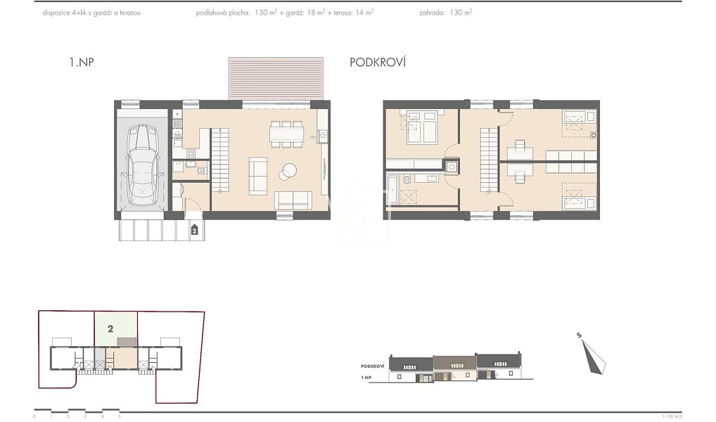 Pronájem domu 148 m² s pozemkem 255 m², Chlumec nad Cidlinou – náhled fotky 34