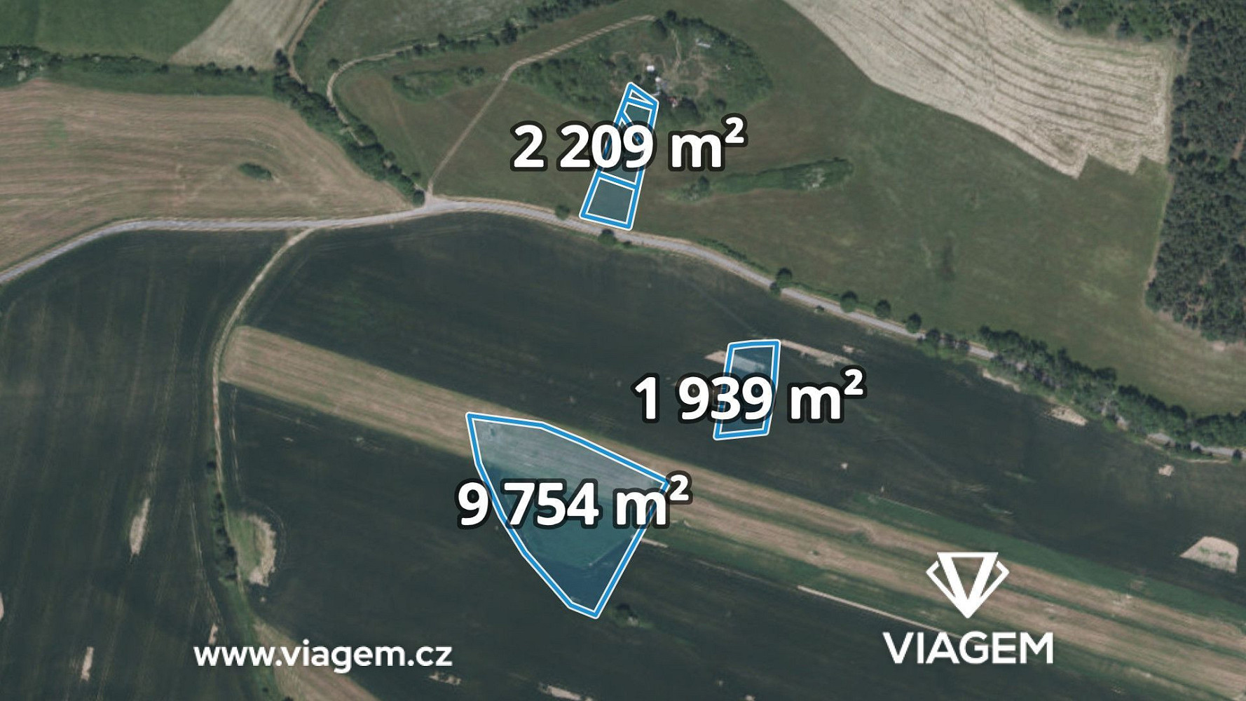 Prodej pole 3 089 m²