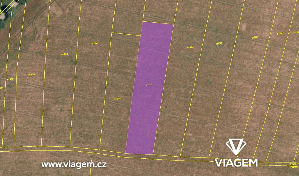 Prodej pole 553 m², Zbraslav – náhled fotky 4