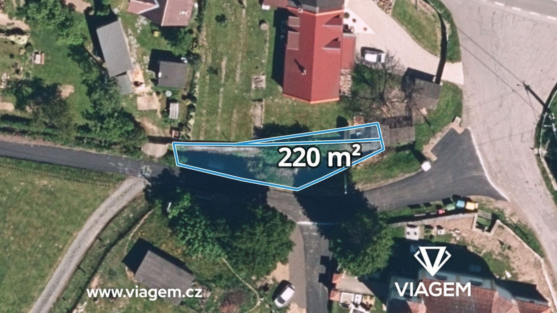 Prodej zahrady 220 m²