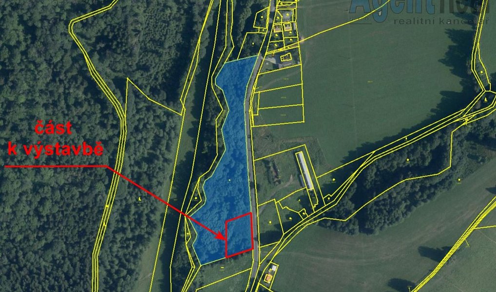 Prodej stavebního pozemku 14 183 m², Vernířovice – náhled fotky 3