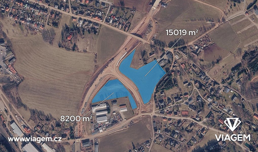 Prodej stavebního pozemku 2 321 m², Nová Paka – náhled fotky 2