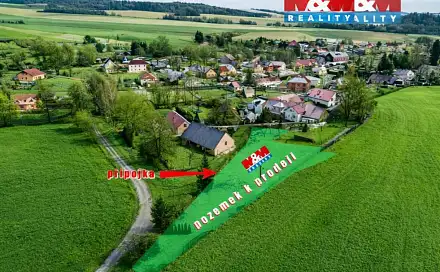 Prodej stavebního pozemku 1 716 m², Bystřice nad Pernštejnem - Domanín, okres Žďár nad Sázavou