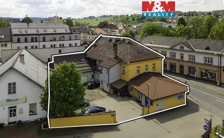 Prodej domu 383 m² s pozemkem 725 m², Wilsonova, Hlinsko, okres Chrudim
