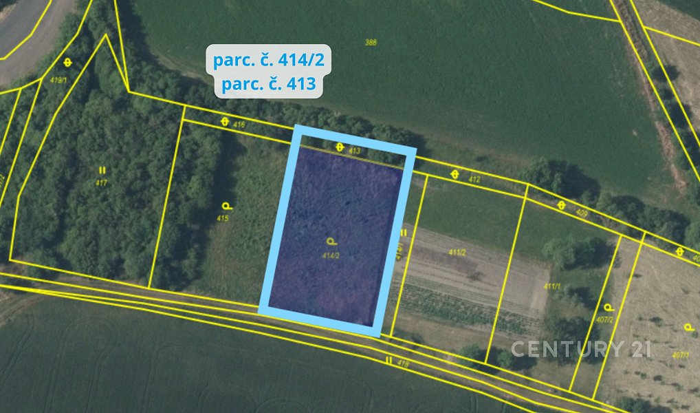 Prodej zahrady 1 493 m², Úpohlavy – náhled fotky 6