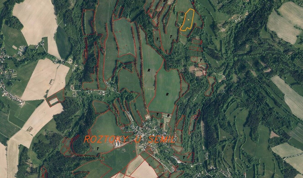 Prodej pole 18 839 m², Roztoky u Semil – náhled fotky 2