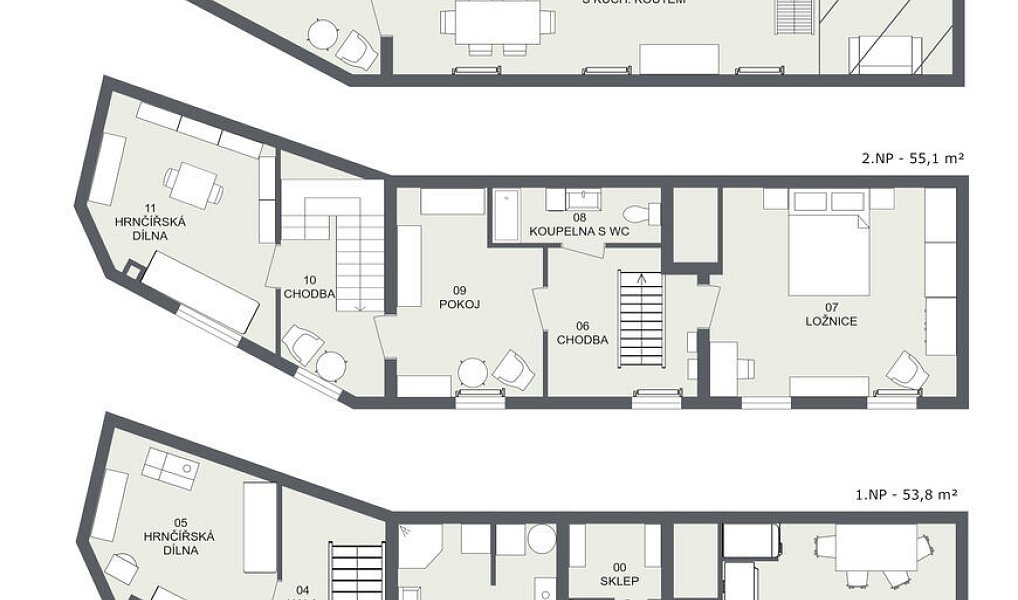 Prodej domu 200 m² s pozemkem 152 m², Všechlapy – náhled fotky 9