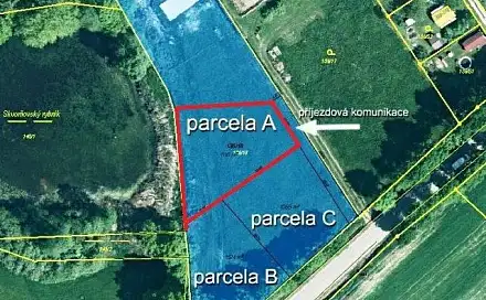 Prodej stavebního pozemku 1 110 m², Strakonice