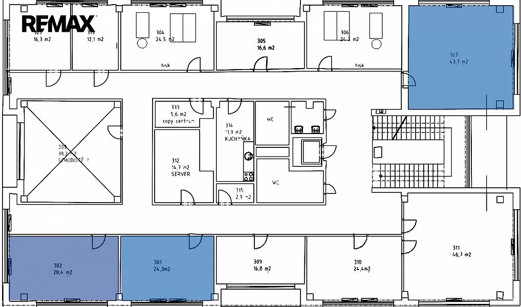 Pronájem kanceláře 25 m², Žatec – náhled fotky 8