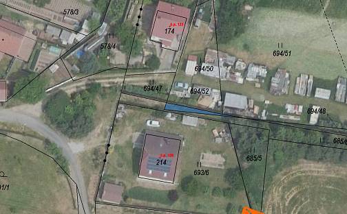 Prodej pozemku 3 m², Dlouhá Lhota, okres Příbram